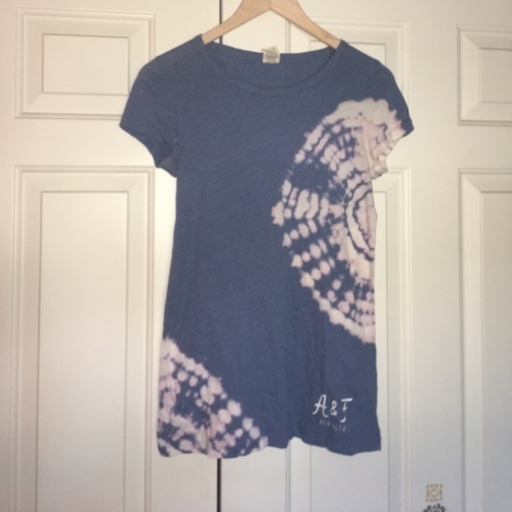 Abercrombie and fitch tye dye shirt
